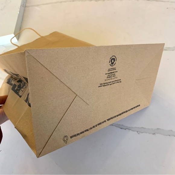 VOLCOM Paper Shopping Gift Bag 10x13x5 - Picture 5 of 9